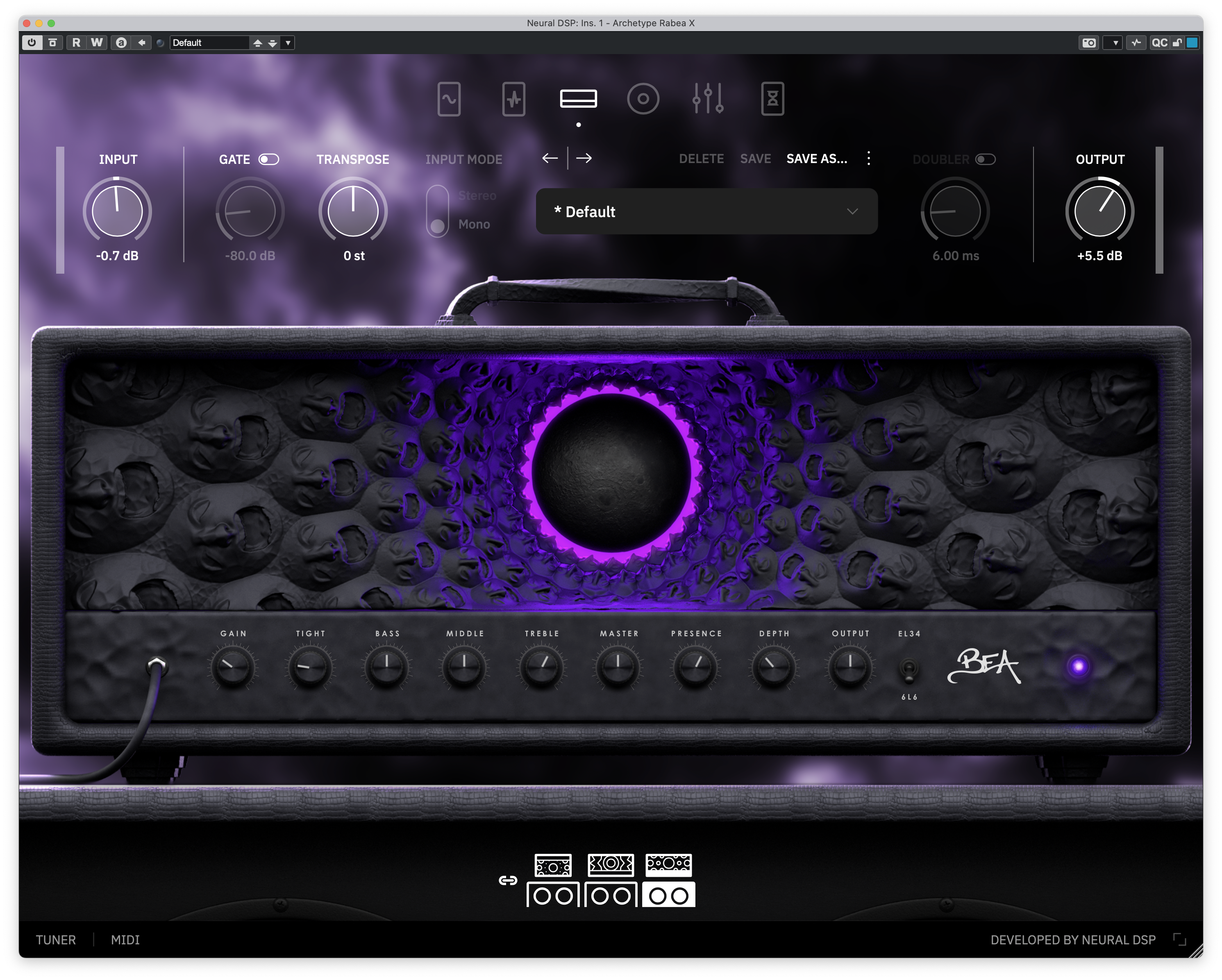 Neural DSP Archetype: Rabea X